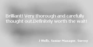 senior manager testimonial